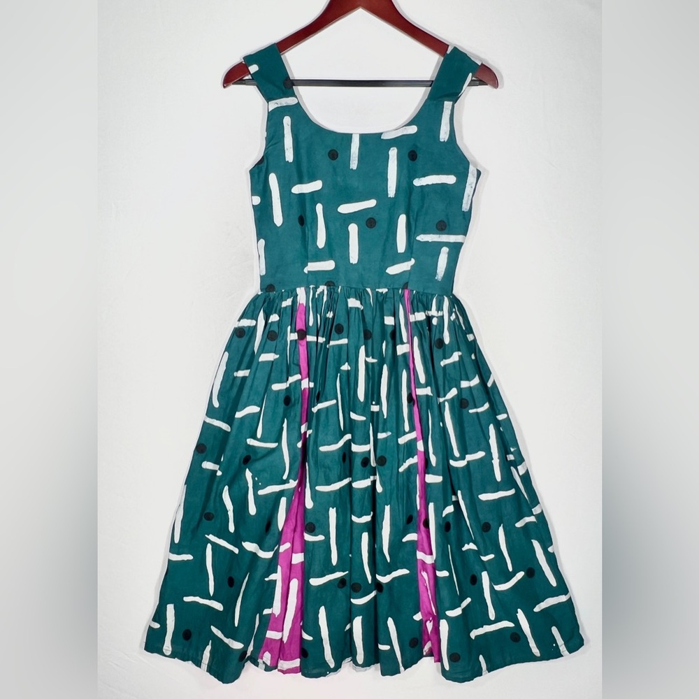 Busayo Collective Soji Print Ankara A-line Mini Dress